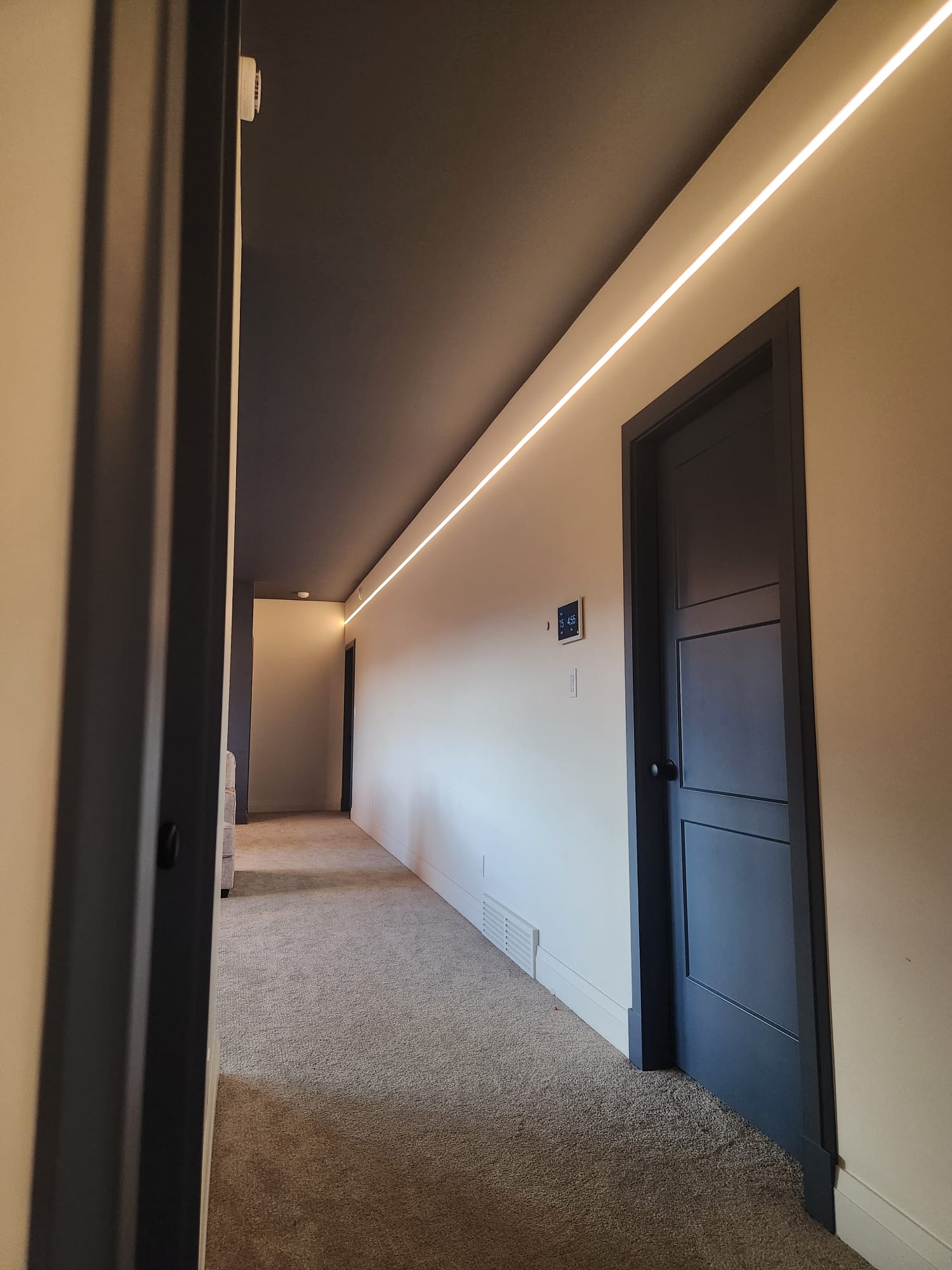 Modern smart home automation interface