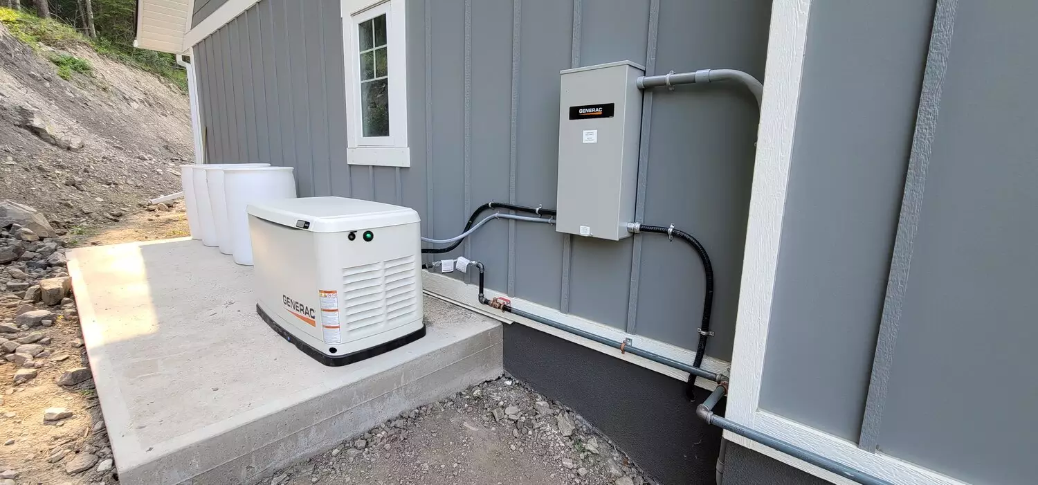 Professional Generac backup generator installation by Big Tree Electrical
